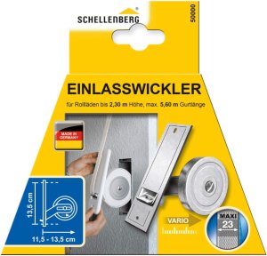 Einlasswickler System MAXI - Lochabstand 13,5 cm - Art.Nr.: 50000