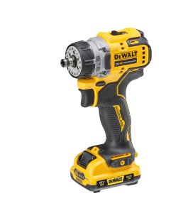 DEWALT 12 Volt Akku-Bohrschrauber mit 4 Wechselköpfen - DCD703L2T-QW