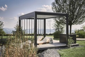 Pergola - Größe: 4 x 3,5 - Schattenspender & Freiraum