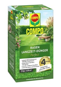 COMPO Rasen Langzeit-Dünger Perfect - 3 kg